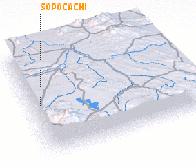 3d view of Sopocachi