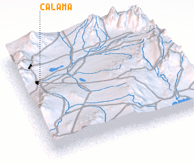3d view of Calama