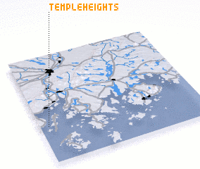 3d view of Temple Heights