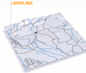 3d view of Las Palmas