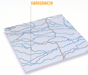 3d view of San Ignacio