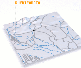 3d view of Puente Onoto