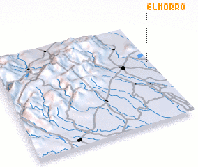 3d view of El Morro