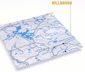 3d view of Mill Brook