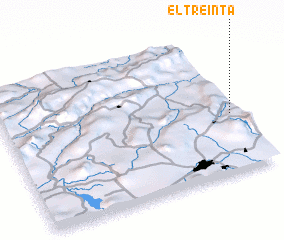 3d view of El Treinta