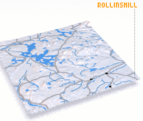 3d view of Rollins Mill