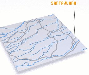 3d view of Santa Juana