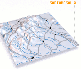 3d view of Santa Rosalia