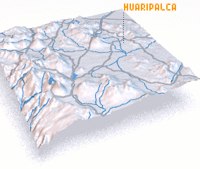 3d view of Huari Palca