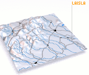 3d view of La Isla