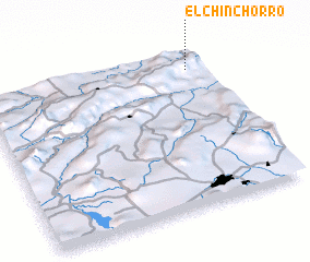 3d view of El Chinchorro