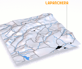 3d view of La Panchera