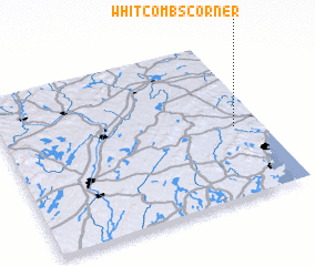 3d view of Whitcombs Corner