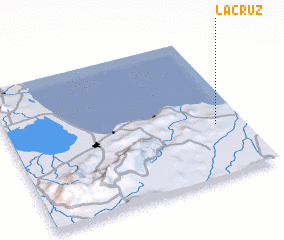 3d view of La Cruz