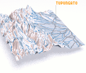 3d view of Tupungato