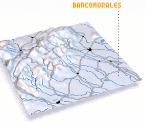 3d view of Banco Morales