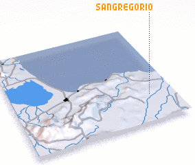 3d view of San Gregorio