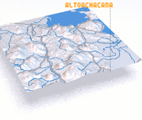 3d view of Alto Achacana