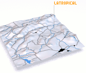 3d view of La Tropical