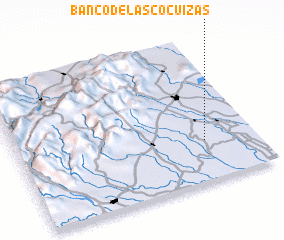 3d view of Banco de las Cocuizas