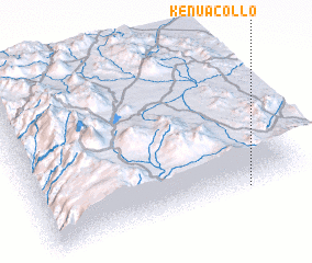 3d view of Keñuacollo