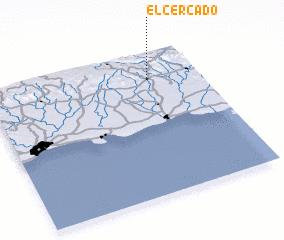 3d view of El Cercado