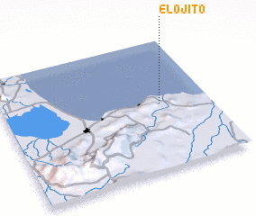 3d view of El Ojito