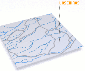 3d view of Los Chinos