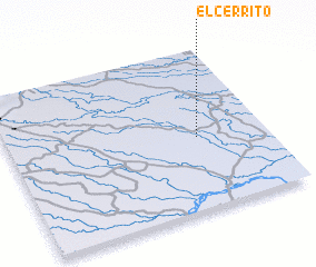 3d view of El Cerrito