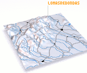 3d view of Lomas Redondas