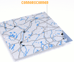 3d view of Connors Corner