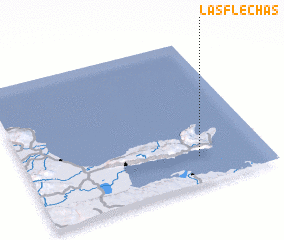 3d view of Las Flechas