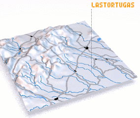 3d view of Las Tortugas