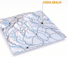 3d view of Jobal Abajo