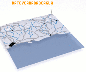 3d view of Batey Cañada de Agua