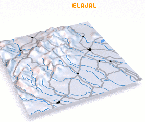 3d view of El Ajal