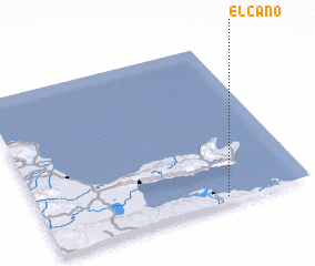 3d view of El Caño