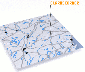 3d view of Clarks Corner