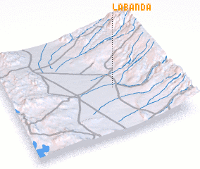 3d view of La Banda