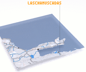 3d view of Las Chamuscadas