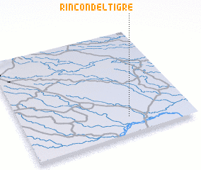 3d view of Rincón del Tigre