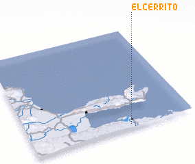 3d view of El Cerrito