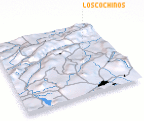 3d view of Los Cochinos