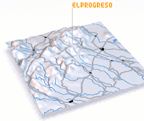 3d view of El Progreso