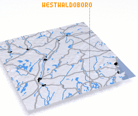 3d view of West Waldoboro