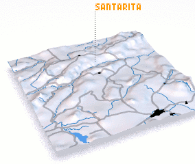 3d view of Santa Rita