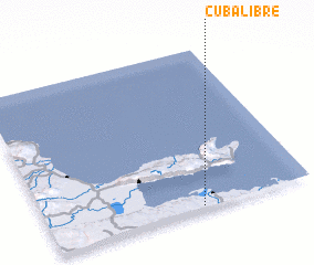 3d view of Cuba Libre