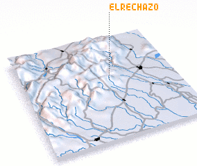 3d view of El Rechazo