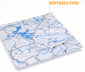 3d view of North Guilford