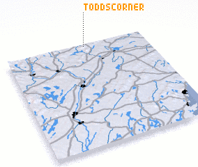 3d view of Todds Corner